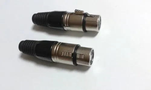 Connecteur à souder XLR femelle à 5 broches, 10 pièces, pour câble de Microphone