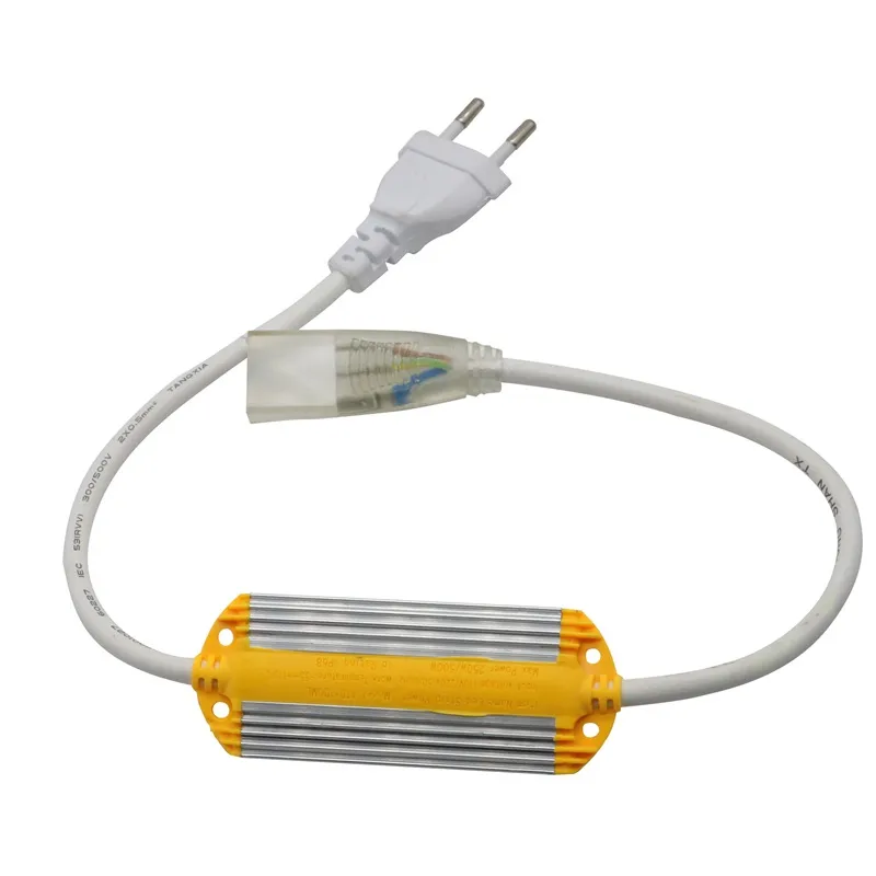 AC220V-Netzteil, Netzstecker für 120 LEDs/m, 220 V, SMD 5730/5630, LED-Streifen, weiß, warmweiß, dimmbares flexibles Bandlicht