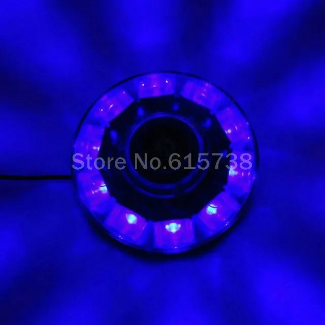 12V 10W bil Auto Round LED FEACON EMUTROBE Flashing Varning Polisbelysning Takbelastning Amber Red Blue Magnetic Mounted8392075