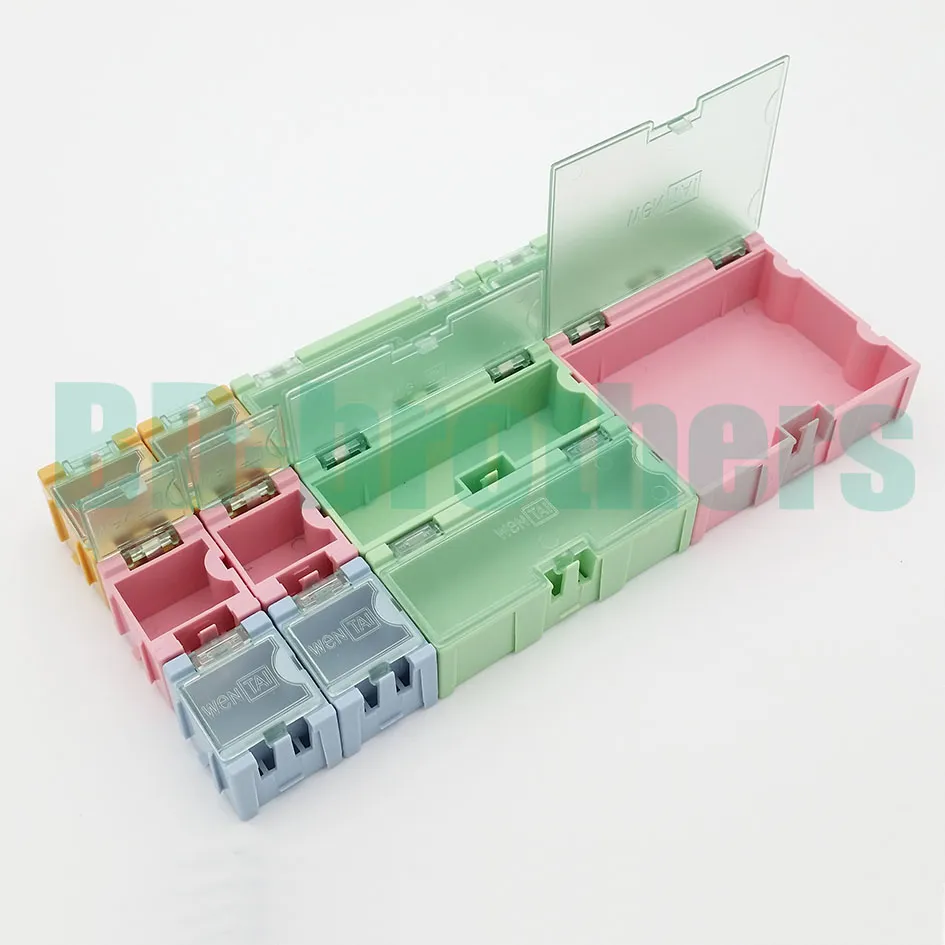 Wen Tai SMT Component Storage Box Set Square Kit For IC Components, SMD