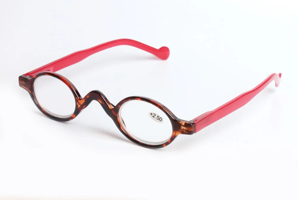 Small Round Reading Glasses Retro Eyewear Women And Men Black Reading Glasses +1.0-+3.50 