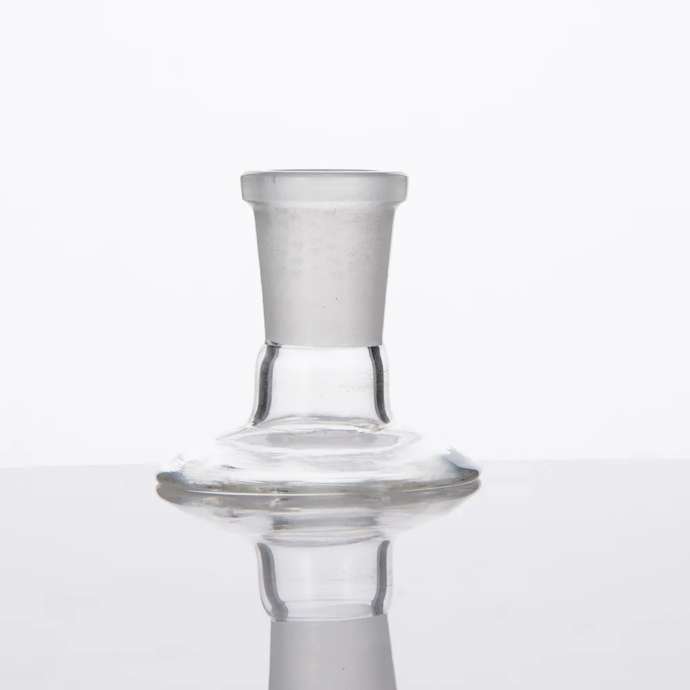 Glas Adapter Stand Voor Kom Stuk Koepels Waterpijp Bongs Adapters 14mm 18mm Man Vrouw Frosted Joint dropdown