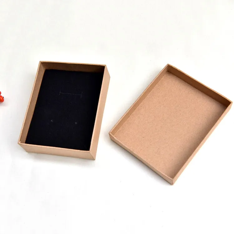 Pudełka do pakowania papieru Kraft Pudełka ślubna Case Candy and Jewelry Packing Box Accept Custom Factory Cena