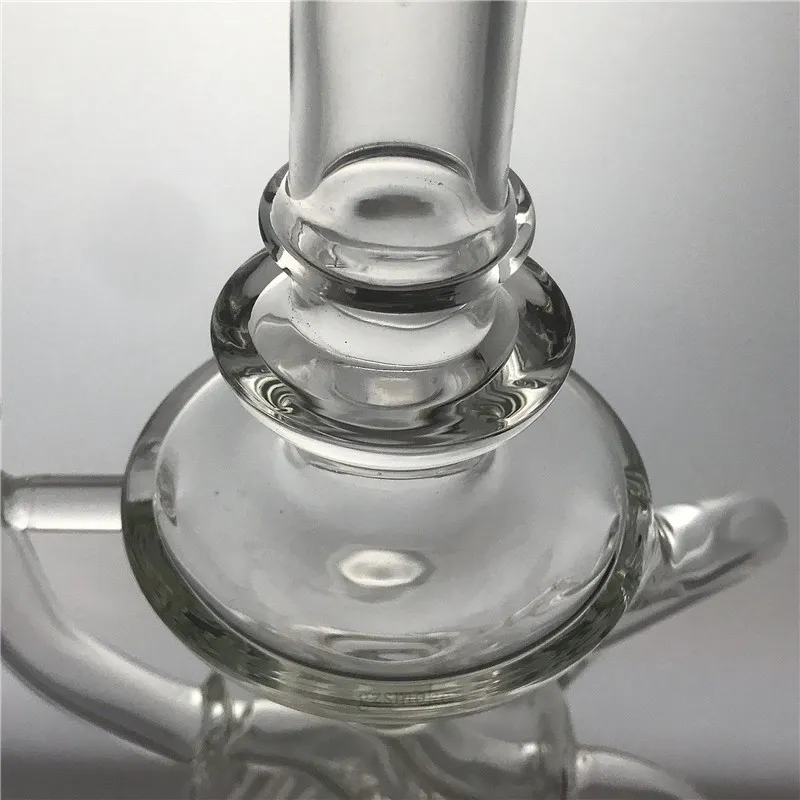 Recycler Dab Rig Wax Glass Bong Matrix Perc Oil Rigs Water Pipe Cyclone Quartz Banger Bowl Heady Bongs Vortex hookah pipes