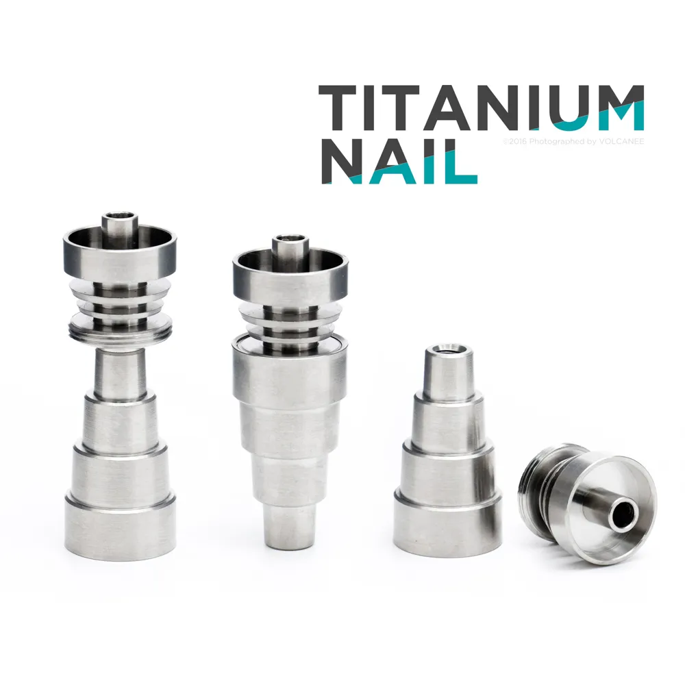 Handverktyg Metal Banger Domeless Titanium Nail 10mm 14mm Hane Hona Led 2 /4/6 in 1 med 6 olika typer