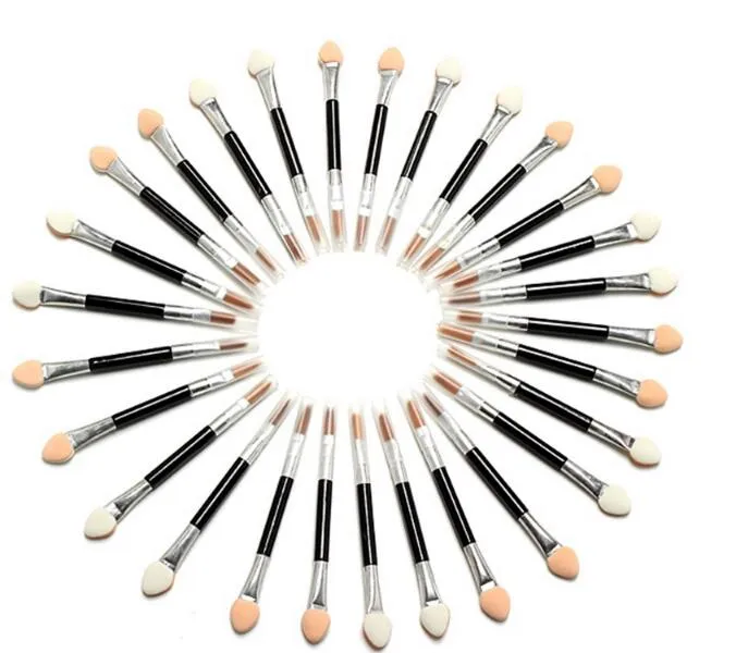 New Makeup Brushes Disposable Sponge Cosmetics Eye Shadow Eyeliner Lip Brush Set Applicator For Women Beauty