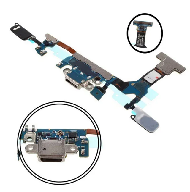 Original NEW USB Laddare Port Laddningsdocka Connector Flex Cable Ersättning för Samsung Galaxy S7 G930F G930V