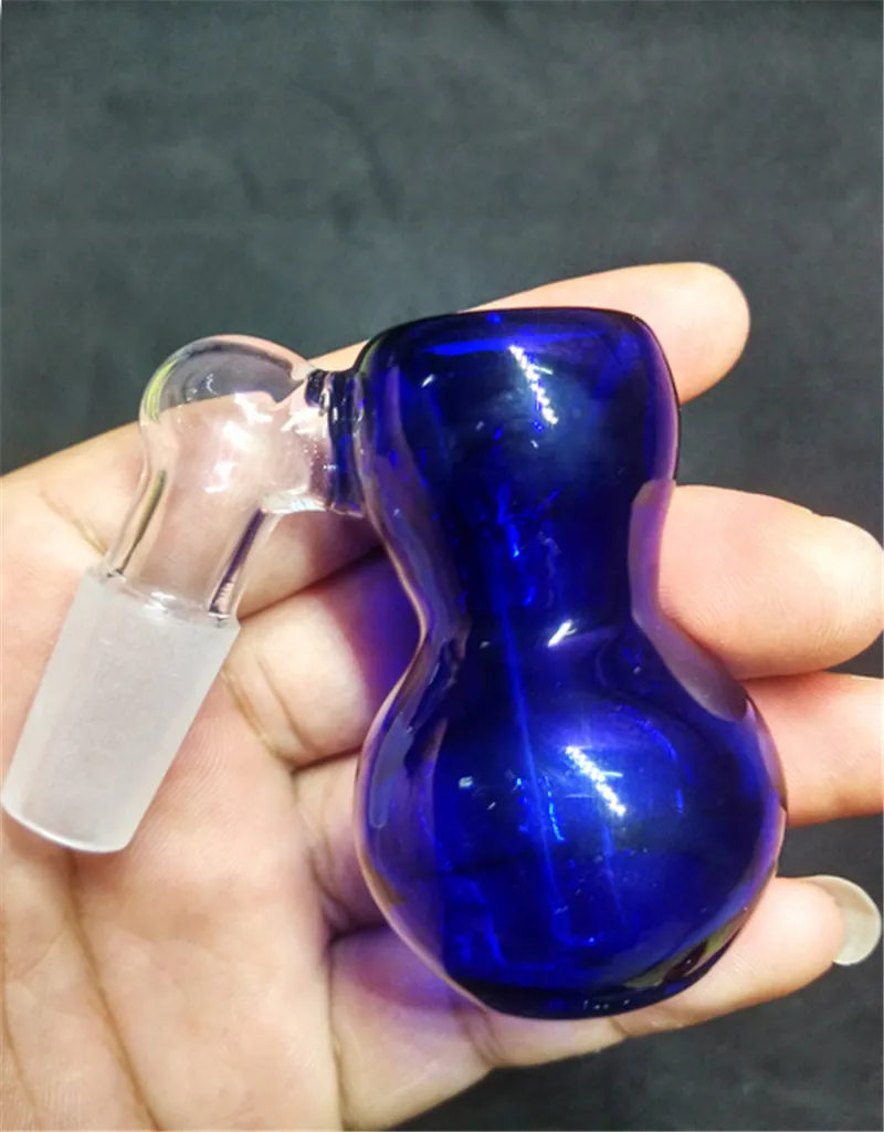 14mm / 18mm İşlevli Cam Kase Kül Catcher ve Bubbler Calabash Percolator İki Eklem Boyutu Cam Bipbler Nargile