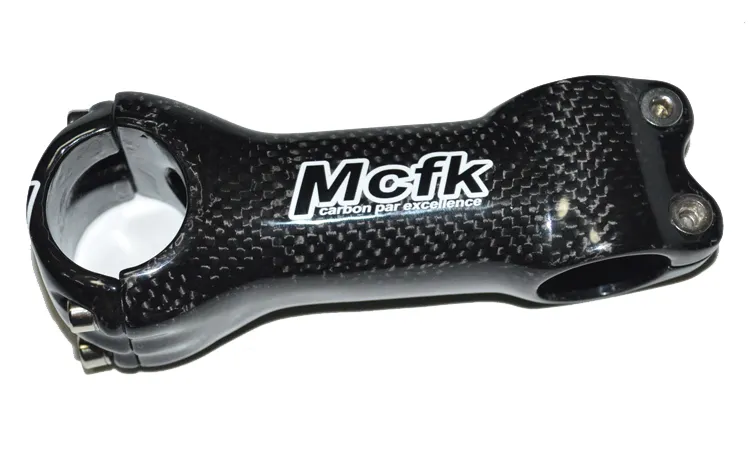 Mcfk haste de carbono para bicicleta, haste de ciclismo em fibra de carbono completa, haste de bicicleta de estrada 318mm, fibra de carbono mtb, peças de mountain bike 7653605