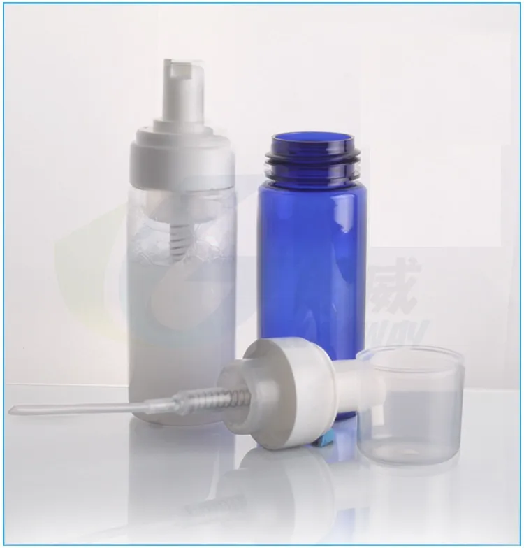 150ml Airless plastic foam bottle pump vacuum bottle cosmetic and packaging Hand washing liquid bottle wen4297