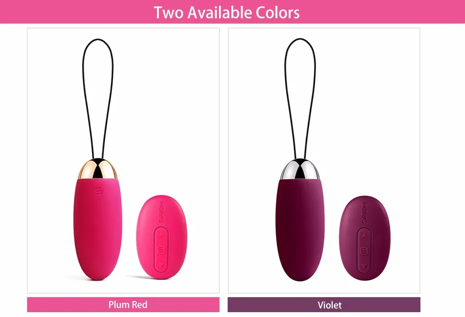 SVAKOM ELVA Remote Control Wireless Bullet Vibrator, 26 Functions  Waterproof Silicone Vibrating Egg for Women from Dhgate Adult Toys - price  62.46