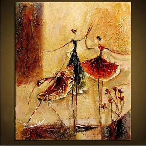 art abstrait du ballet