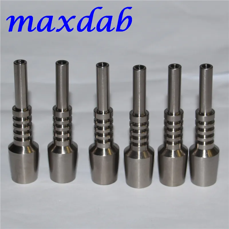 Ferramentas manuais Titanium Tip Titaniums Nail 18mm Grau 2 pregos Ti para Rig Dab Tubs Bong Dab Tubos de água de vidro DAB