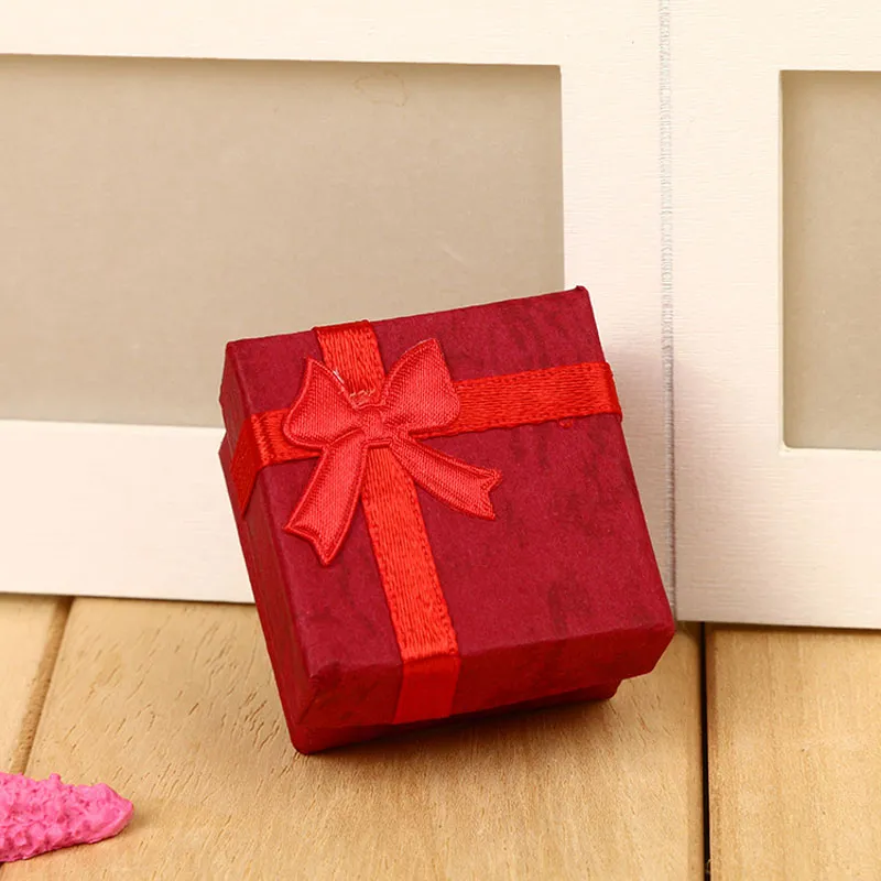 ファッションリングのイヤリング小箱のブレスレットのトリンケットジュエリーボックス恋人ギフト結婚式の好意バッグ包装ケースホルダークリスマスプレゼントボックス