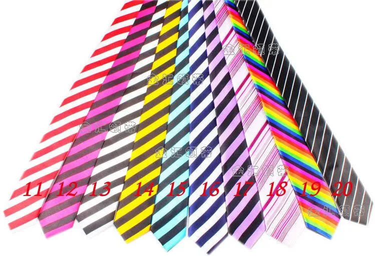 Stripe Neck Tie 145 5 cm Printing stropdas 43 kleuren Beroepsman heren voor Vaderdag Heren Business Tie Chris260T