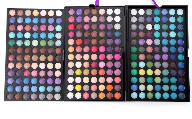 Paleta de Pro Eyeshadow Maquiagem Sombra Maquiagem Paleta Kit Cosméticos 3 camada