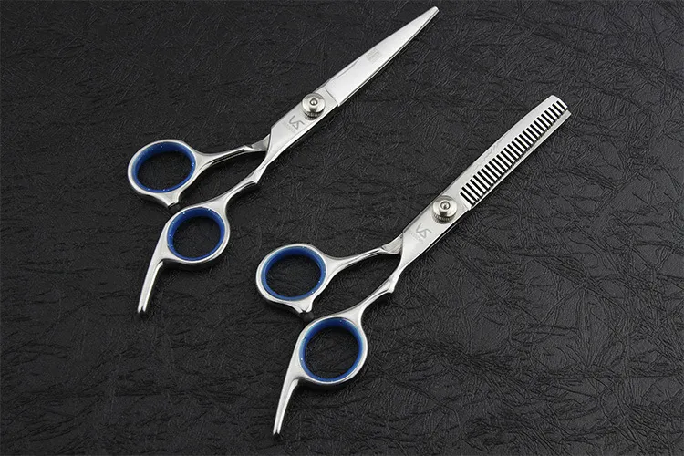 5 pezzi set strumenti parrucchieri 60 pollici kit forbici da barbiere tagliacapelli rasoio forbici acconciature combinazione di utensili taglio dei capelli8697619