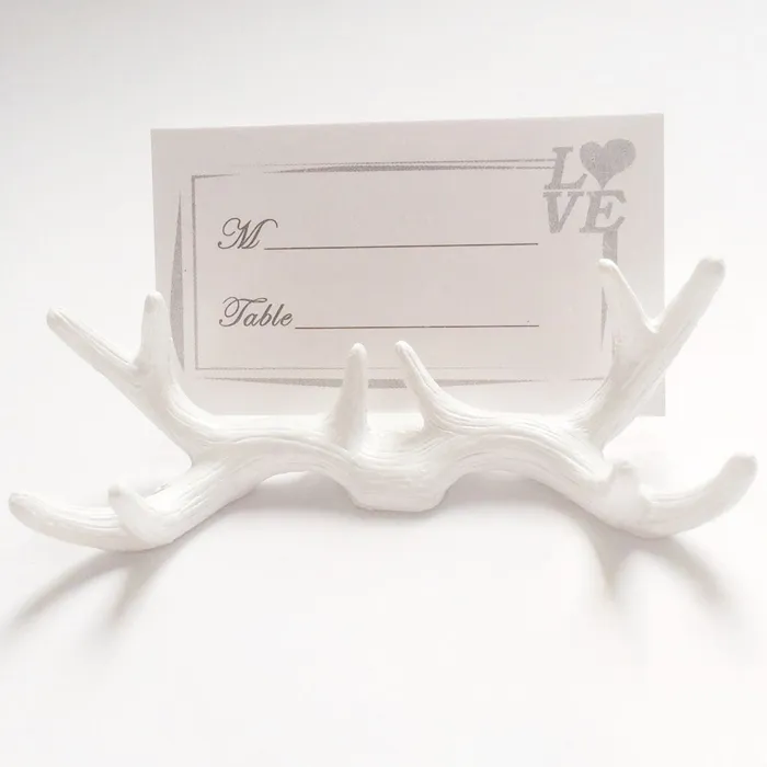 Antler Place Card Holder Table Number Card Card PO Holder for Wedding Party Decoration4458950