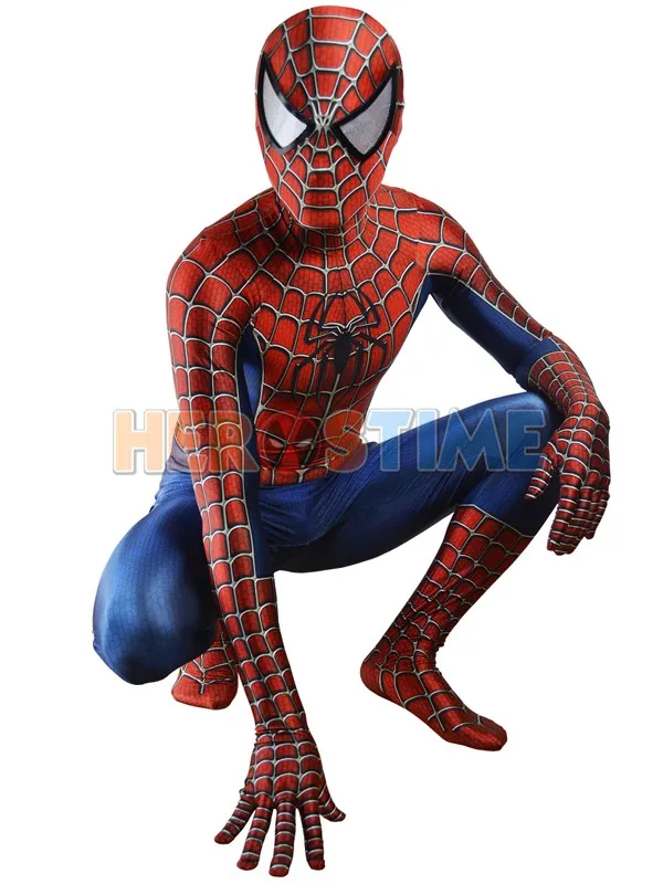 Envío Gratis Raimi Spiderman Disfraz 3D Impreso Niños / Adultos Lycra  Spandex Spider Man Costume Para Halloween Fullbody Zentai Traje Venta  Caliente De 55,49 € | DHgate