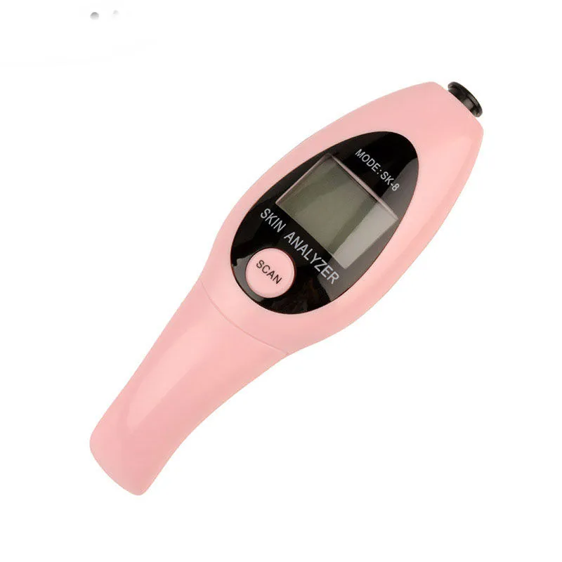 Precisão da pele Analyzer Digital Display LCD Facial Body Moisture Oil Content Oil Tester Análise Face Care Health Monitor