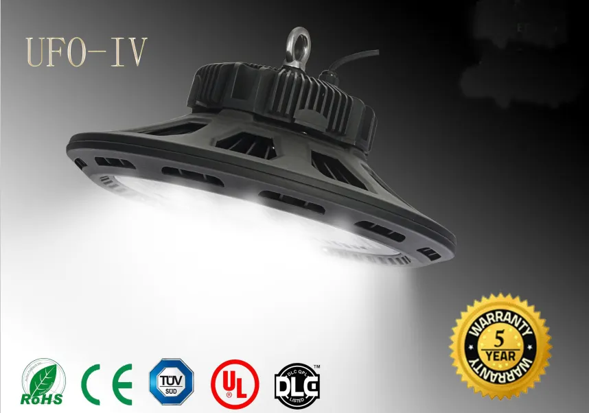 2016 yeni 240 w UFO yüksek defne ışık led endüstriyel ufo led düşük defne ışık süper parlak 130-140lm / w