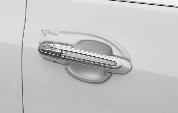 ! High quality ABS chrome door handle bowl with logo for Cadillac CTS,SRX 2010-2015