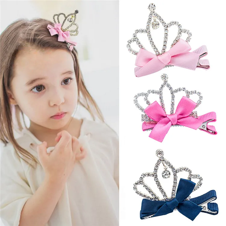 Children's headdress hair ornaments, crown all-inclusive hairpin, hair accessories,classic hairpin, crown hairpin gift IB435