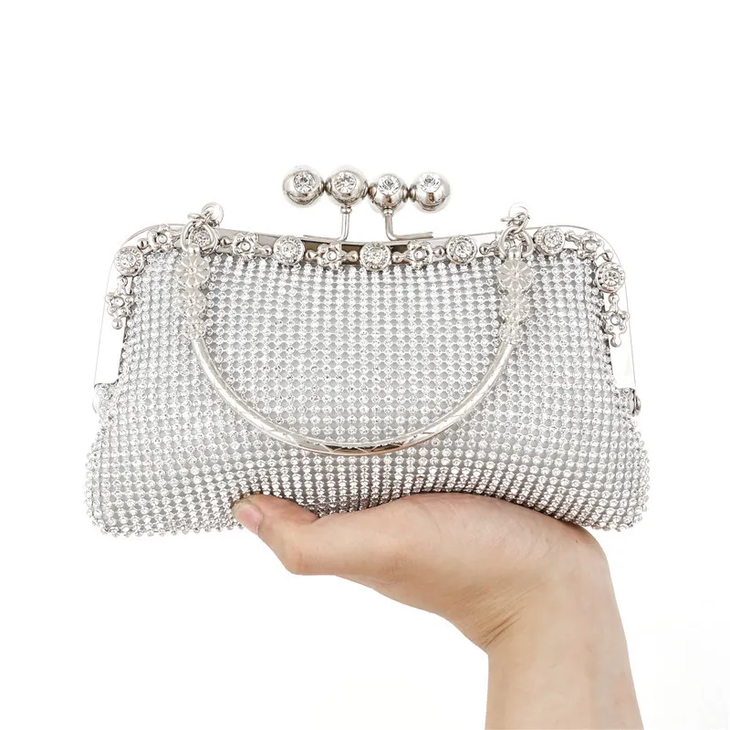 New Fashion Rhinestone Women`s Clutch Bag High Quality Women Handbag Clutch Evening Bags Female Clutches Handbag 