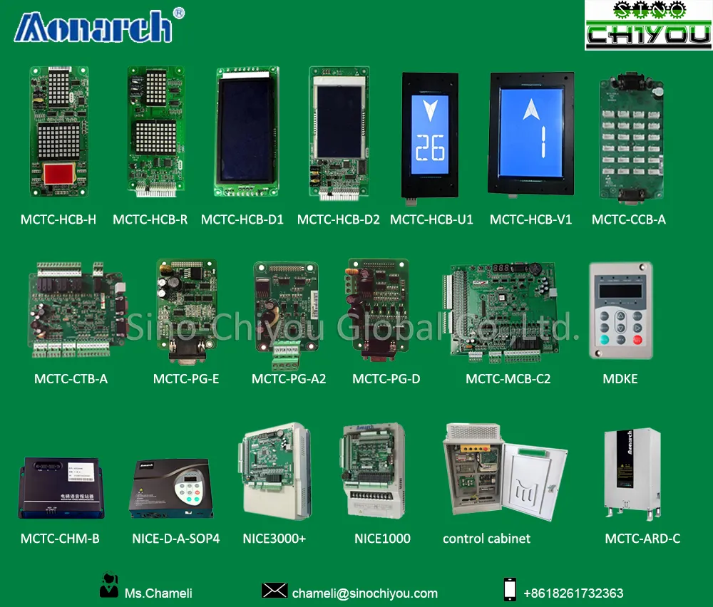 Monarch Aufzugssteuerung Hauptantriebsplatine MCTC-MCB-C2 für Nice3000 Steuerung kostenloser Versand