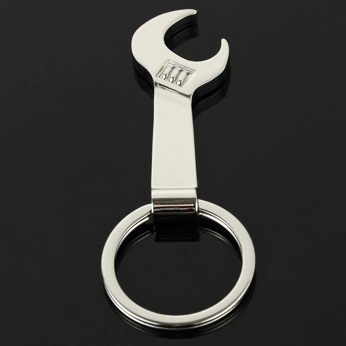 Creative Tool Metal Wrench Spanner Bottle Opener Key Chain Keyring Gift E00069 BAR