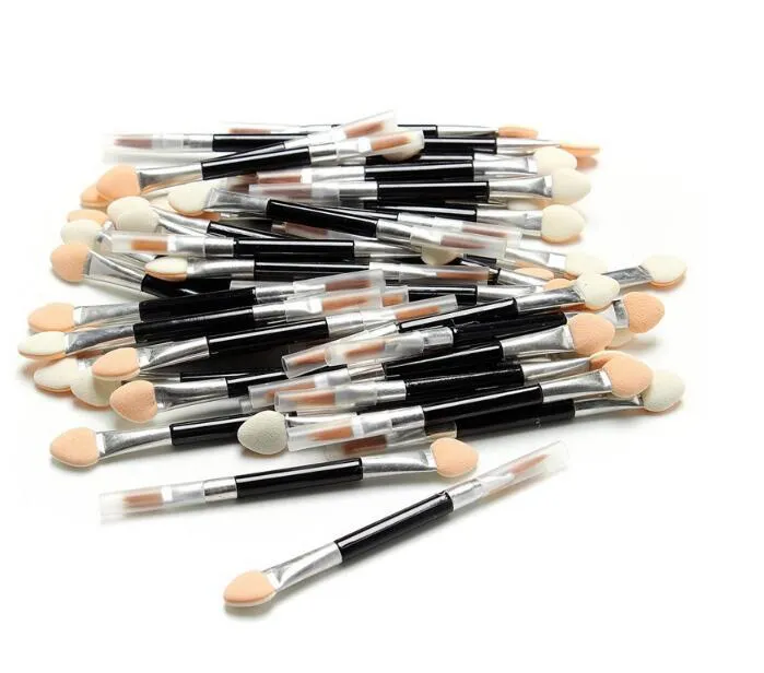 Nieuwe make-up borstels wegwerpspons cosmetica oogschaduw eyeliner lipborstelset applicator voor vrouwen schoonheid