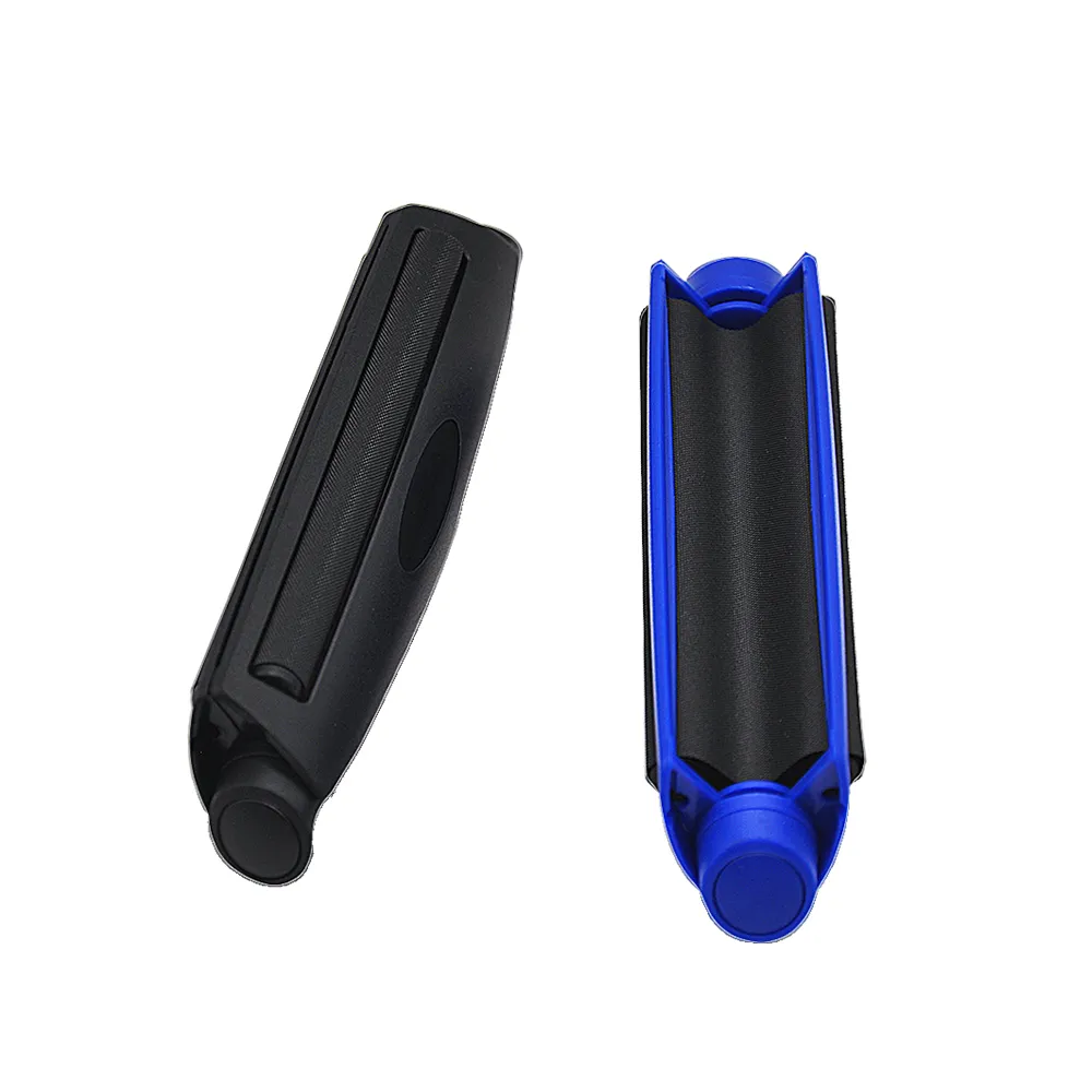 Hard Plastic Smoking 110MM Manual Cigarette Tobacco Injector Black And Blue Rolling Machine Roller Maker