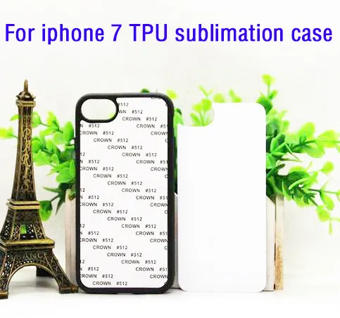 2D Sublimation Guma Puste Wydruk Case dla iPhone 11 Pro Max 6 6s 7 8 x 8 Plus TPU + PC z płytami i klej Darmowa wysyłka 1000 sztuk