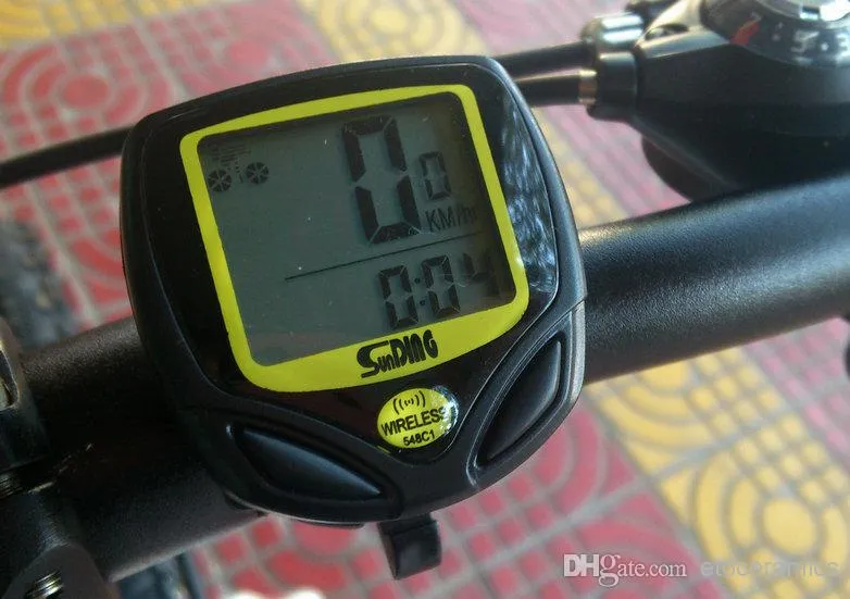 SUNDING SD 548C1 1.5 LCD Wireless Water Resistant Digital Bike