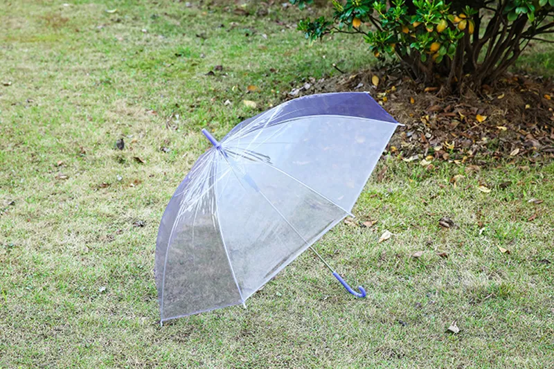Rainbow EVC Umbrella With Long Handle For Dance Performances, Beach Weddings, And Self Opening