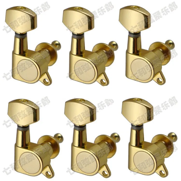 6R Electric Guitar strings button Tuning Pegs Keys tuner Machine Heads Guitar Parts Musical instruments accessories