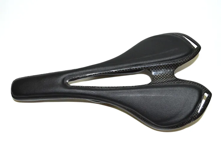 special bicycle carbon saddle leather saddle black and white bicycle seat china post super light weight 125g4382652