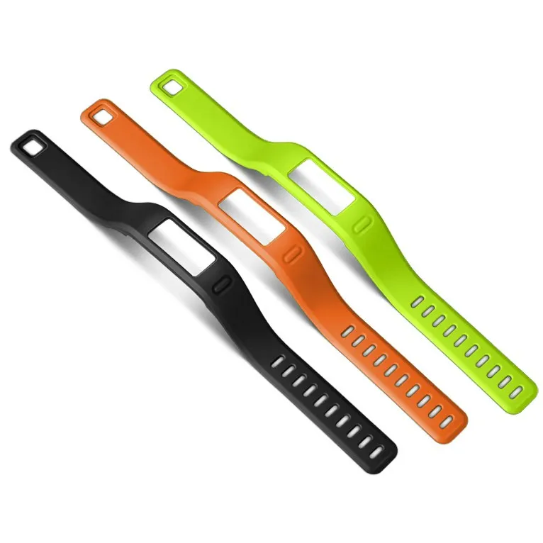 DHL Fast Ship New Soft Silicone Replacement Wrist Watch Band Strap för Garmin VIVOFIT1 VIVOFIT 1 Smart Watch