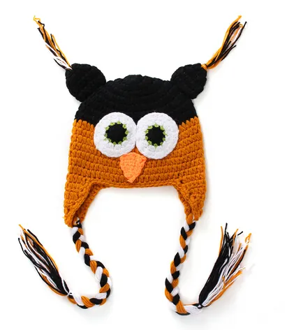 WINTER s Baby hand knitting owls hat Knitted hat Children039s Caps crochet hats for kids BOY AND GIRL HAT S6800748