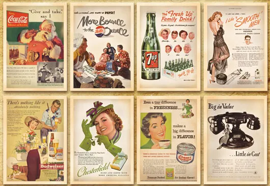 Wholesale New Hot of 32 Vintage Post card Postcard Postcards Advertising History Retro 