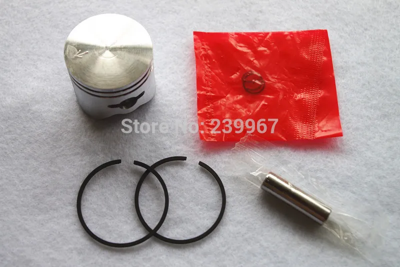 Piston kit 34mm fits Zenoah G26L BC2610 Trimmer free shipping piston+ rings+ pin+ clip replacement part