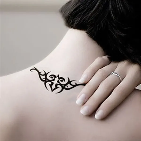 O Bat Design À Prova D 'Água Tatuagem Adesivos Ambientais Simples Fácil de Operar DIY Body Art Stickers Frete Grátis