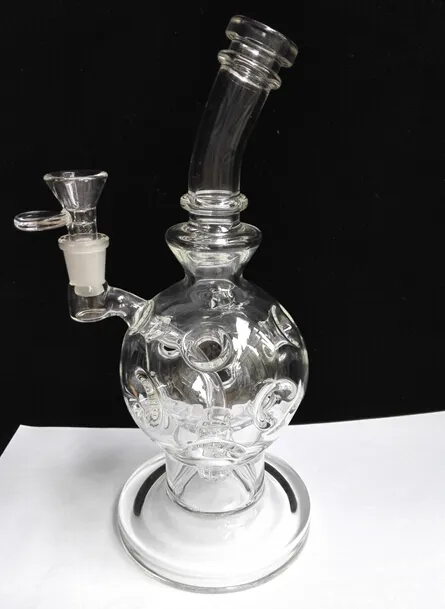 2017 9inches Eggosphere smoking Water pipe Color Glass Bongs With Matrix Perc Glass recyle Oil Rigs with 14mm Joint Hookah 