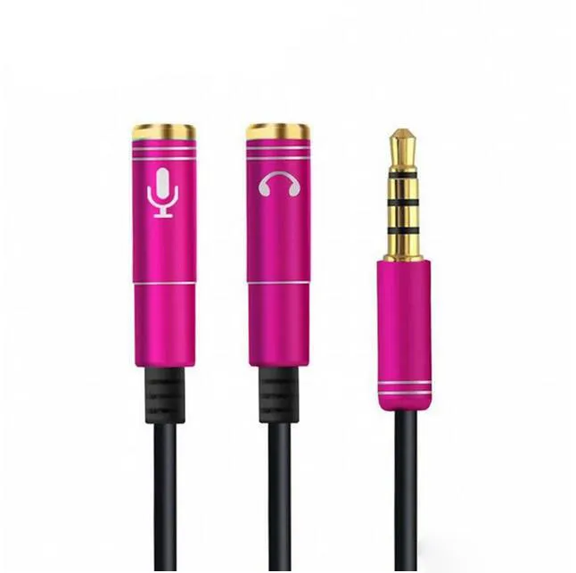 Sdoppiatore Cuffie Doppio 2 Sdoppiatori Audio Jack 3.5mm Stereo - Cavo Adattatore Y Da Maschio A 2 Femmine (Confezione Da 2) Cavo Divisore Per Cuffie - Foto 10