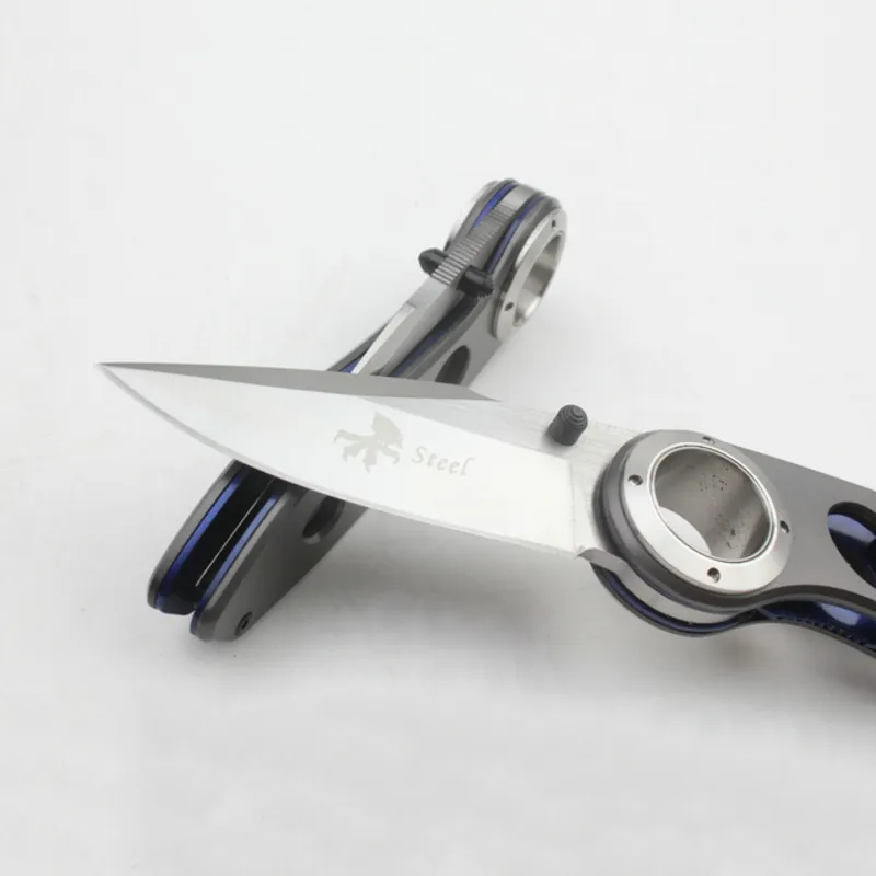 Top Qualité Chine Made Survival Couteau à lame pliante Couteaux de poche EDC Couteaux cadeaux avec boîte à papier de détail Emballage