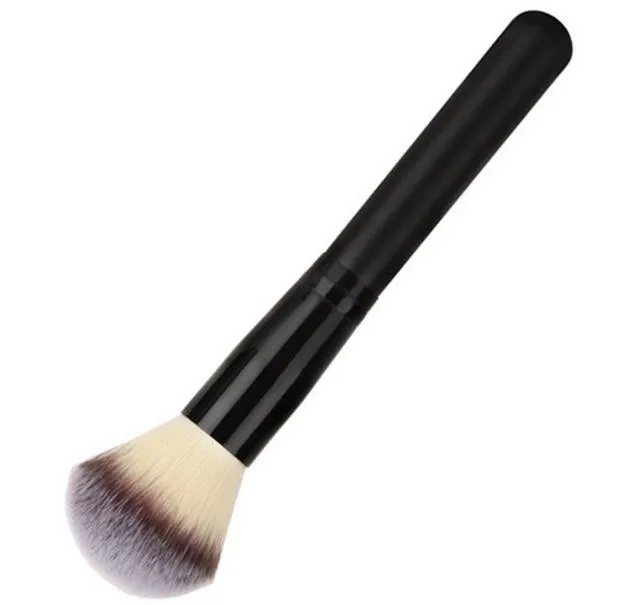 ファンデーションブラシソフトファイバーウッドハンドルパウダーブラッシュブラシフェイスメイクツールPincel Maquiagem Facial Foundation Makeup Tool4024472