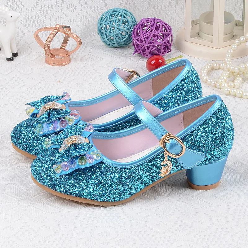 F te Danniversaire Sandales Glitter Princesse Chaussures t