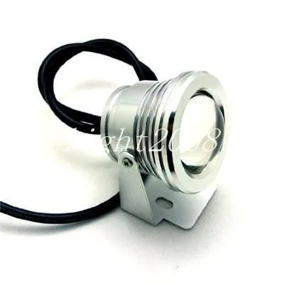 10 W Luz de inundação RGB Underwater led aquário da lâmpada da piscina À Prova D 'Água IP65 DC 12 V Lente Convexa Frete Grátis