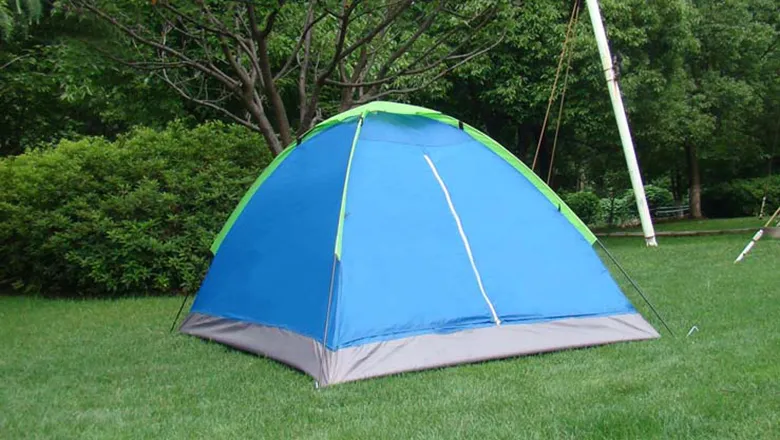 Tente de camping étanche pour 2 personnes, lot de 20 pièces, imperméable, voyage, pêche, Portable, résistante aux UV, pluie, 200x150cm, 247K