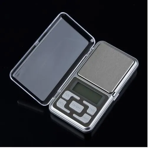 by DHL Fedex small pocket electronic weighing 500g 0.01g digital LED display backlight Jewelry diamond gold scale